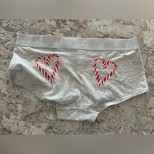 VS PINK HOLIDAY CHRISTMAS PANTY LARGE NWOT